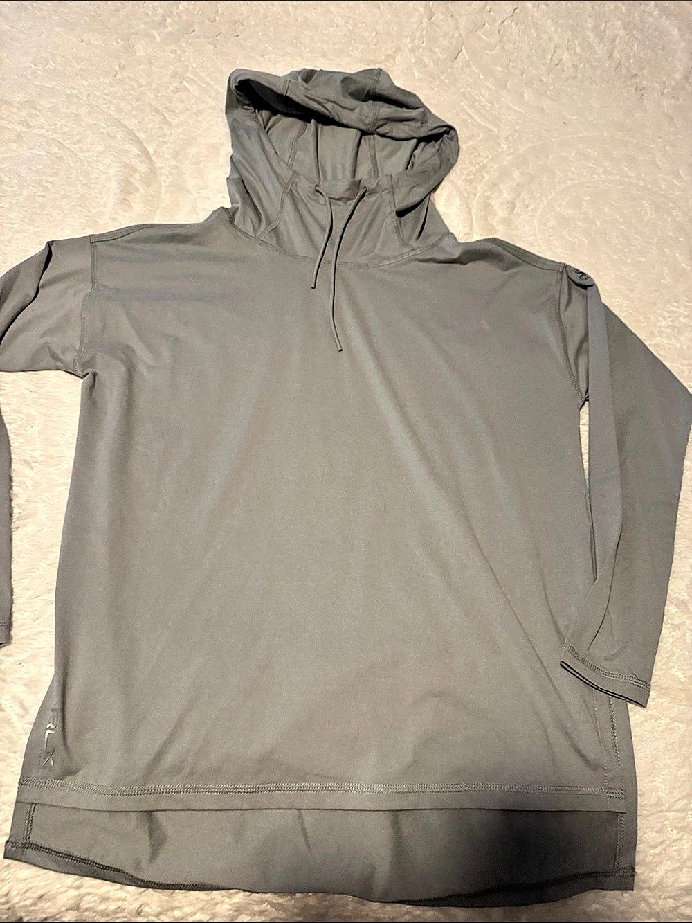 Ralph Lauren Polo Sport Gray Hooded Pullover Size 3 Like New